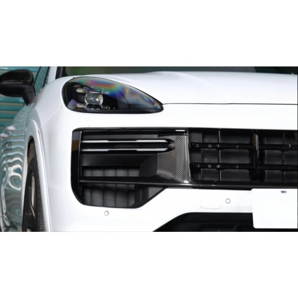 New for for 2018-2024 9Y0.2GTS/SD Dual Day Running Light Carbon Fiber Grille Trim
